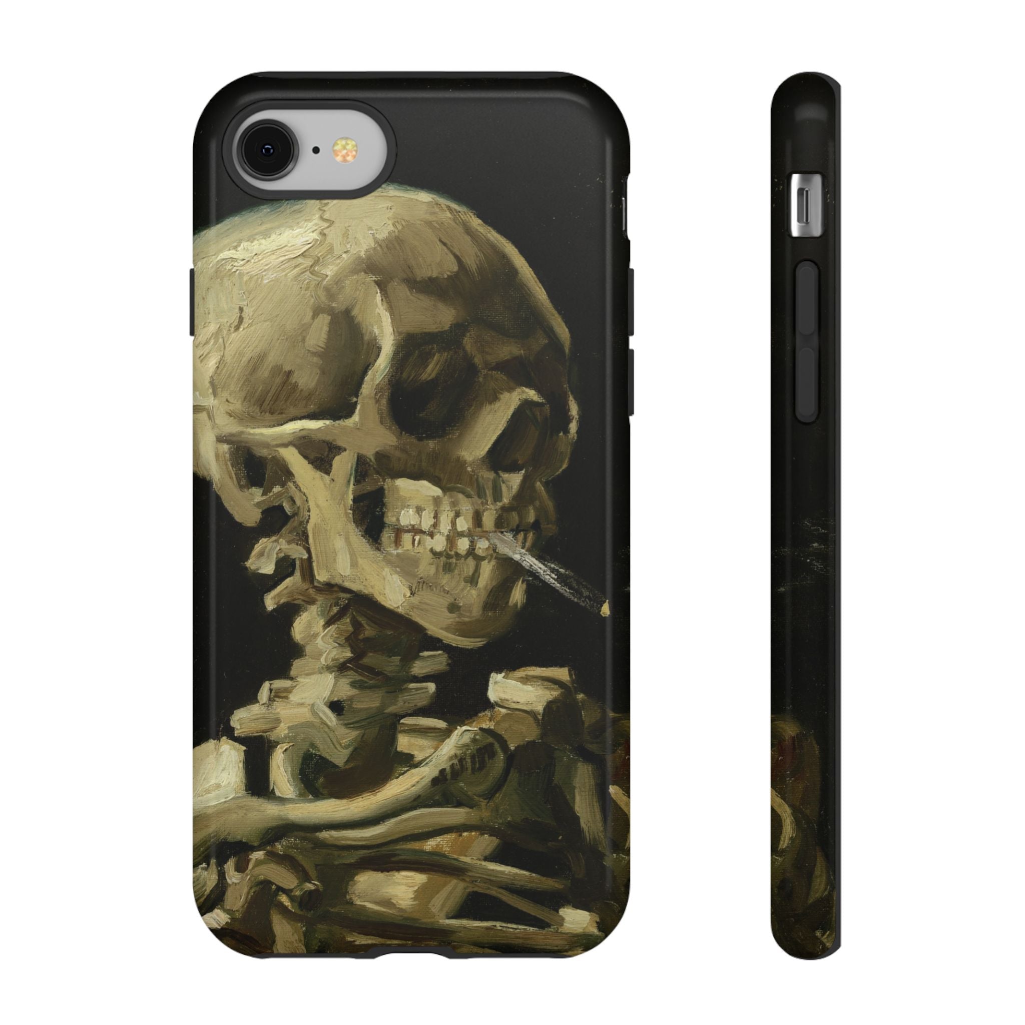 Head of a Skeleton with a Burning Cigarette by Vincent van Gogh - iPhone Tough Case