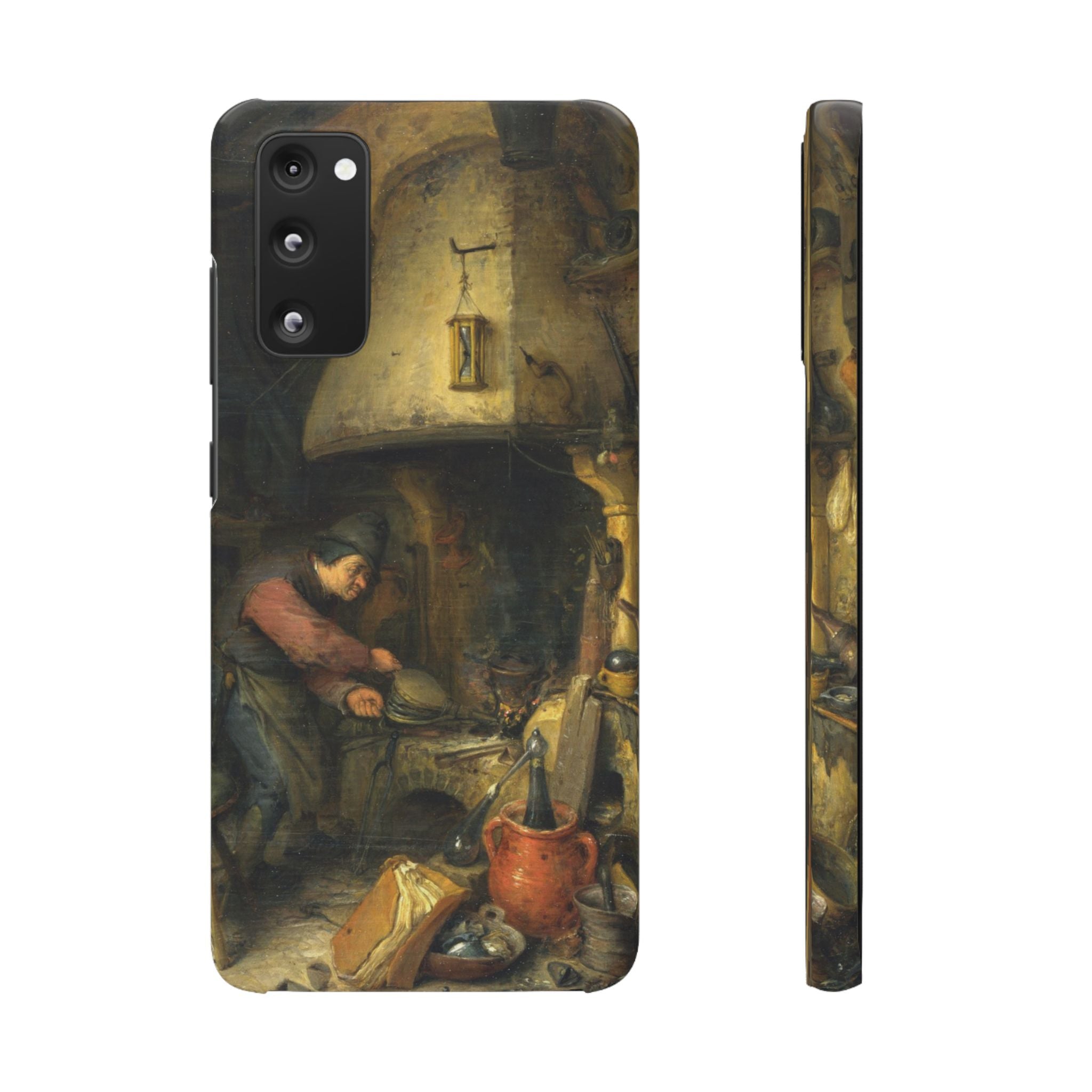 The Alchemist by Adriaen van Ostade - Samsung Slim Case