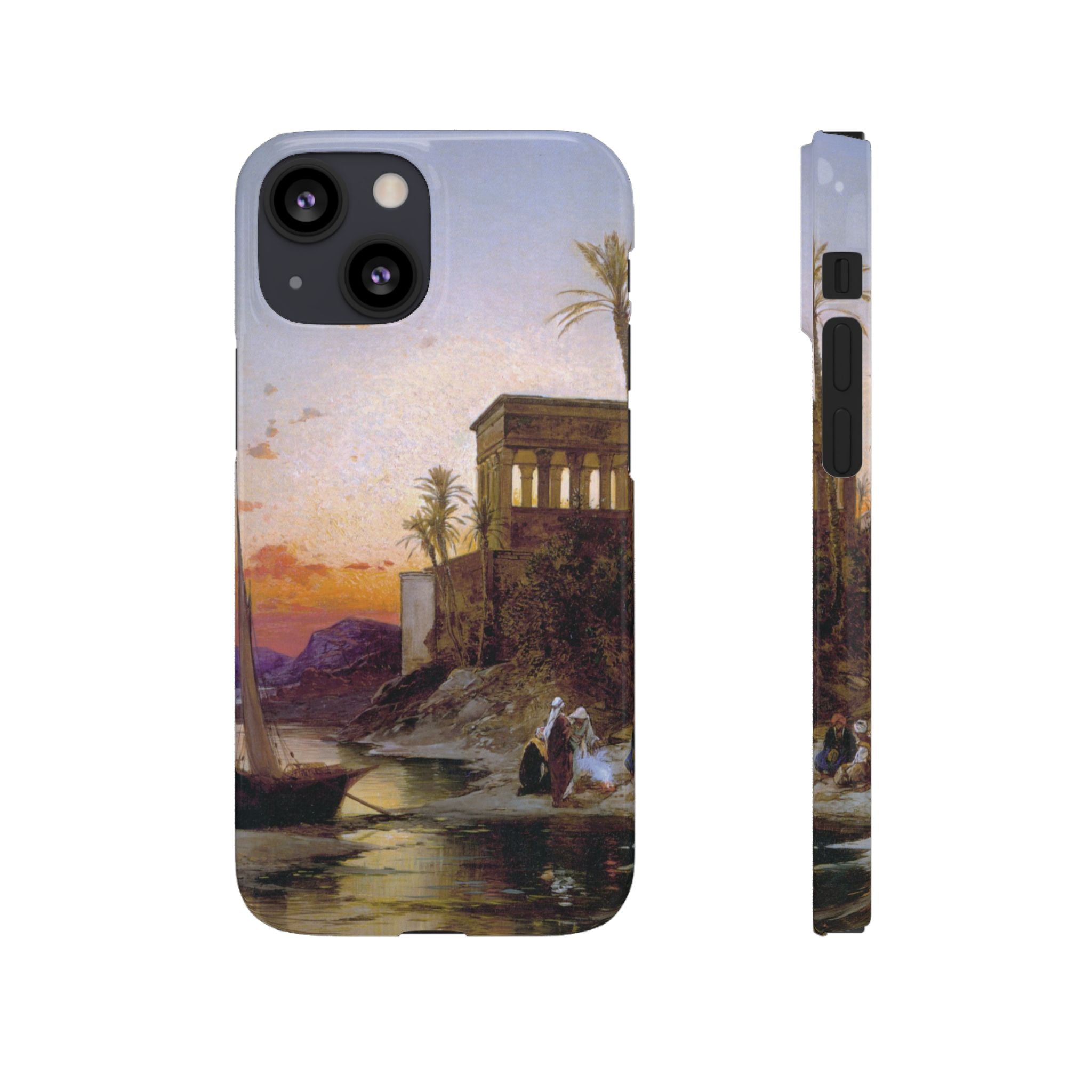 The Kiosk of Trajan by Hermann Corrodi - iPhone Slim Case