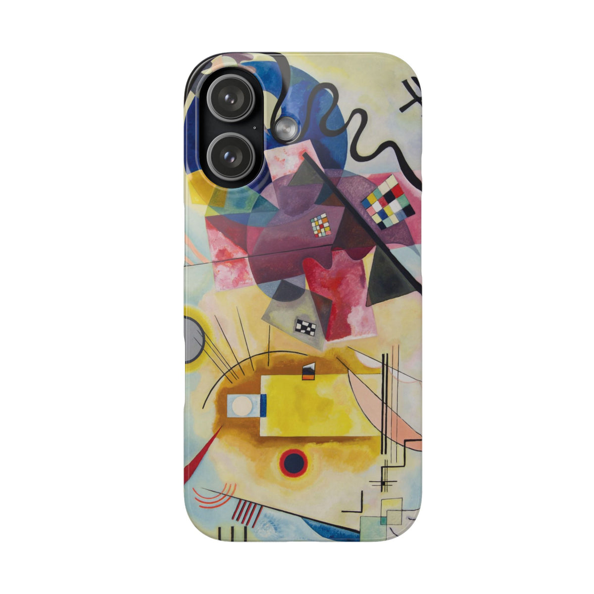 Yellow-Red-Blue by Vasily Kandinsky - iPhone Slim Case