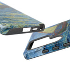 Fishing Boats at Sea by Vincent van Gogh - Samsung Tough Case