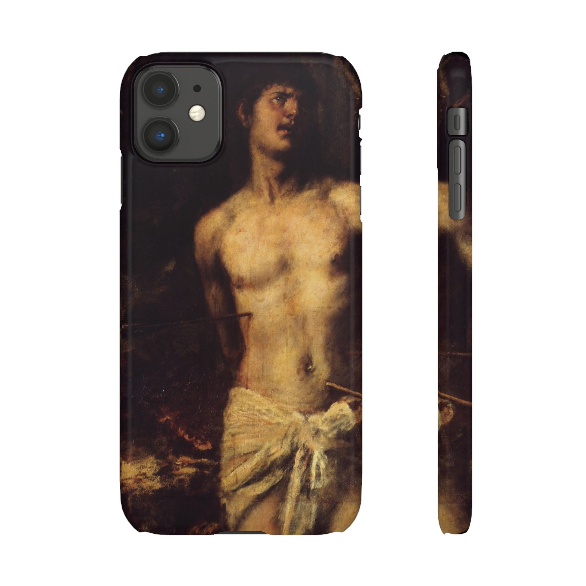 Saint Sebastian by Titian - iPhone Slim Case