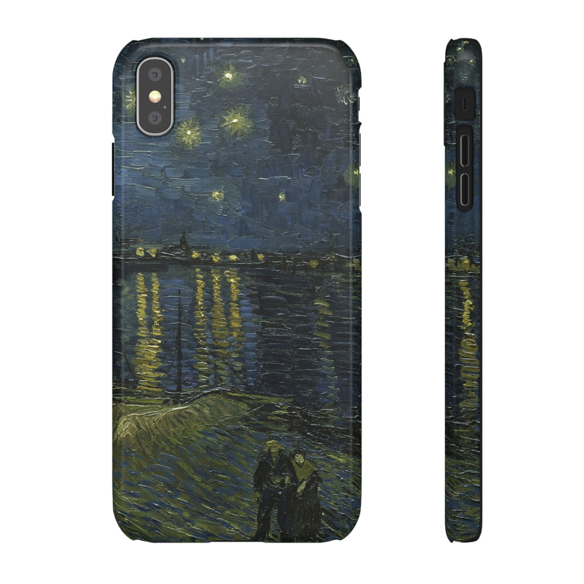 Starry Night  Over the Rhône by Van Gogh - iPhone Slim Case