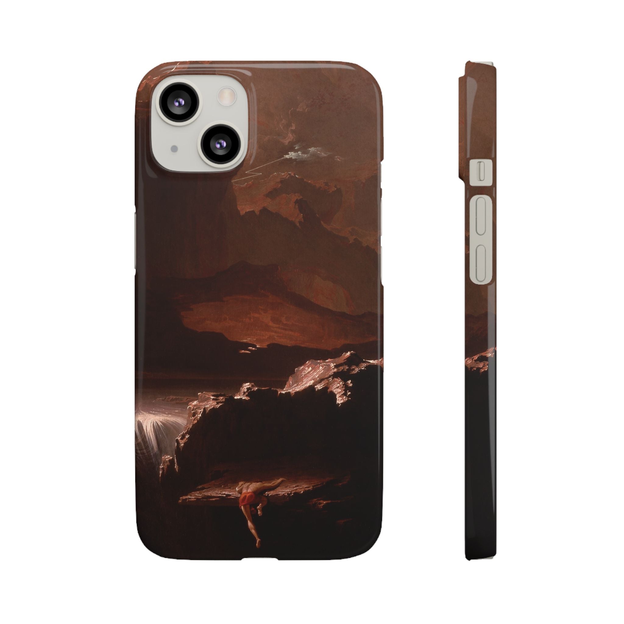 Sadak in Search of the Waters of Oblivion by John Martin - iPhone Slim Case