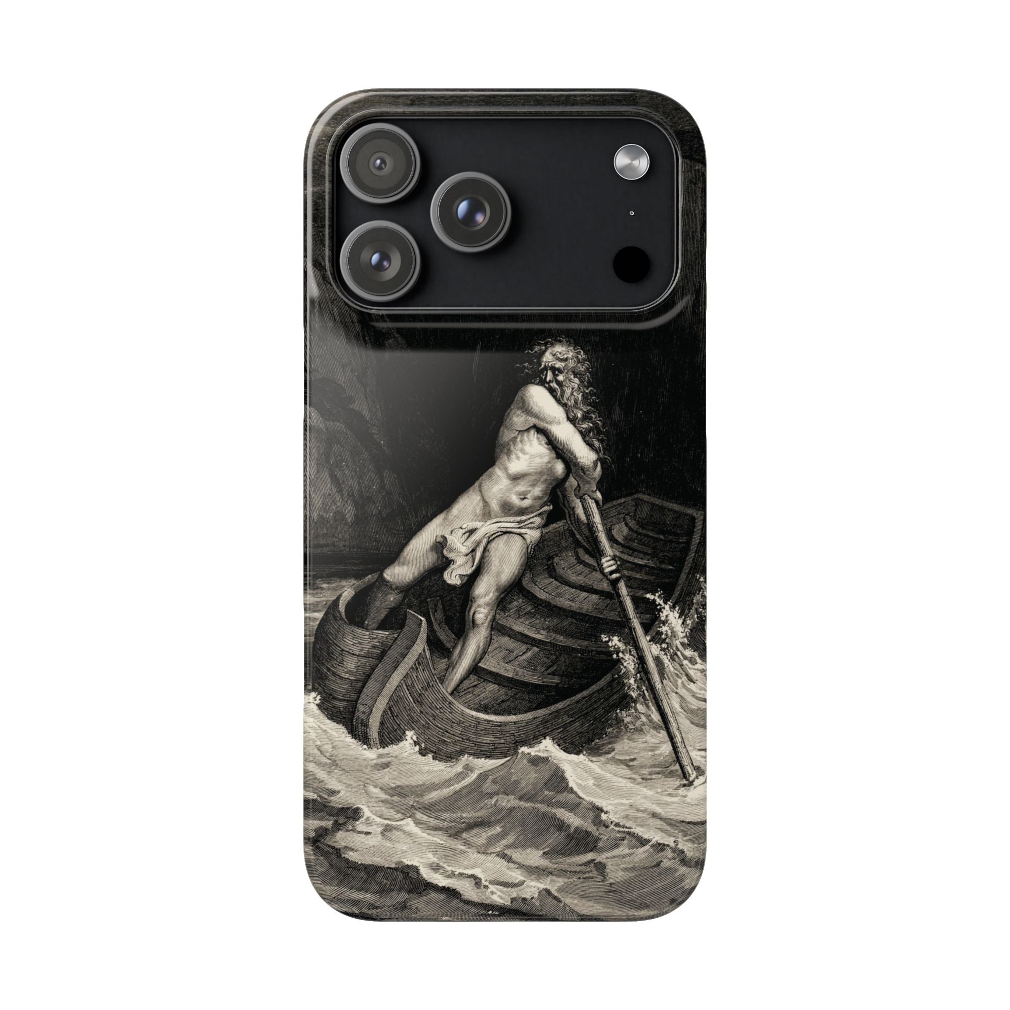 Canto III - Charon by Gustave Doré - iPhone Slim Case