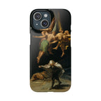 Witches’ Flight by Francisco de Goya - iPhone Slim Case