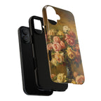 Roses in a Vase by Pierre Auguste Renoir - iPhone Tough Case