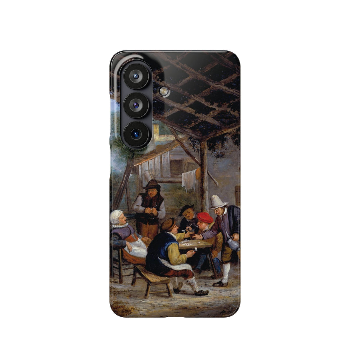 Peasants Drinking by Adriaen van Ostade - Samsung Slim Case