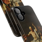The Death of Socrates by Jacques-Louis David - iPhone Tough Case