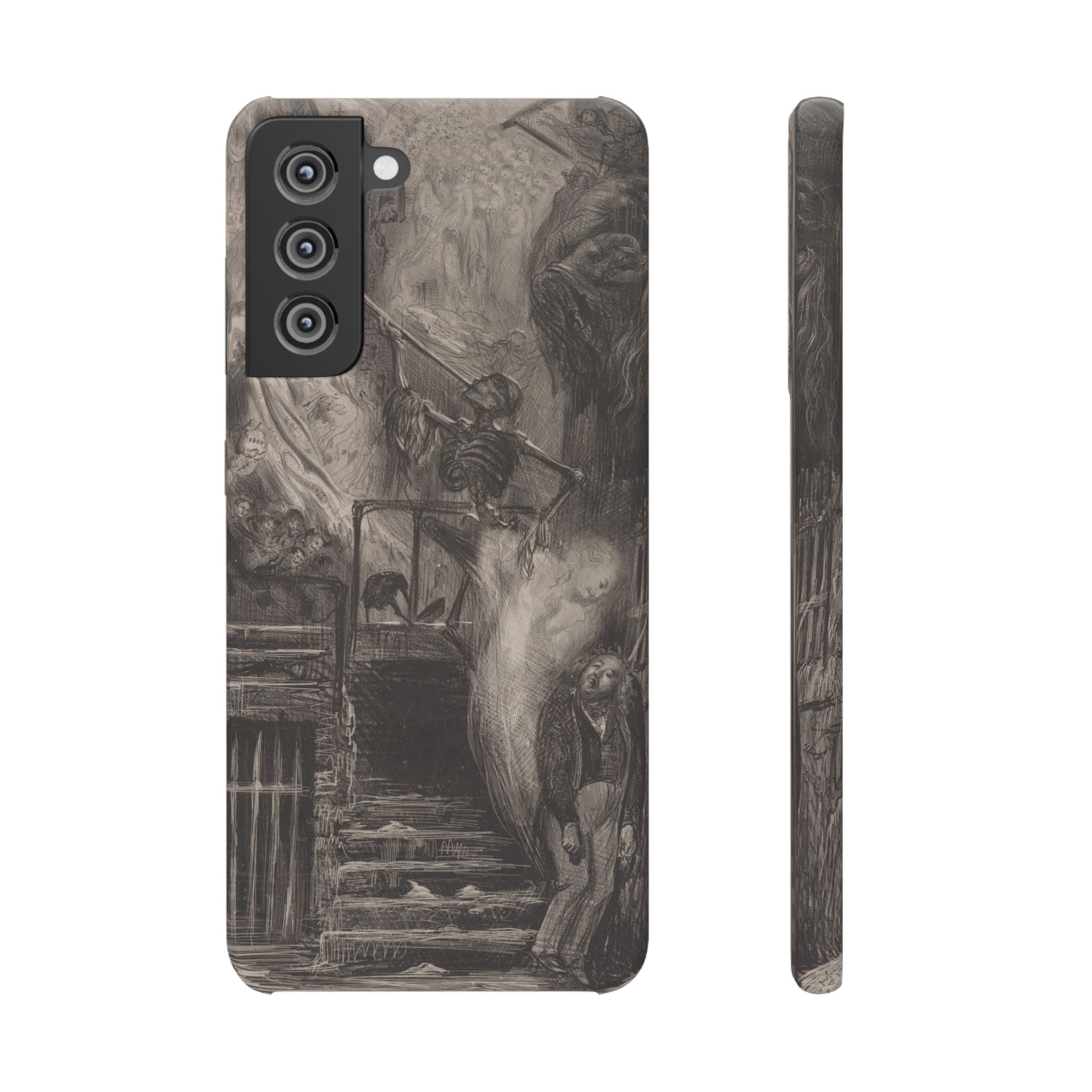 La Rue de la Vieille Lanterne by Gustave Doré - Samsung Slim Case