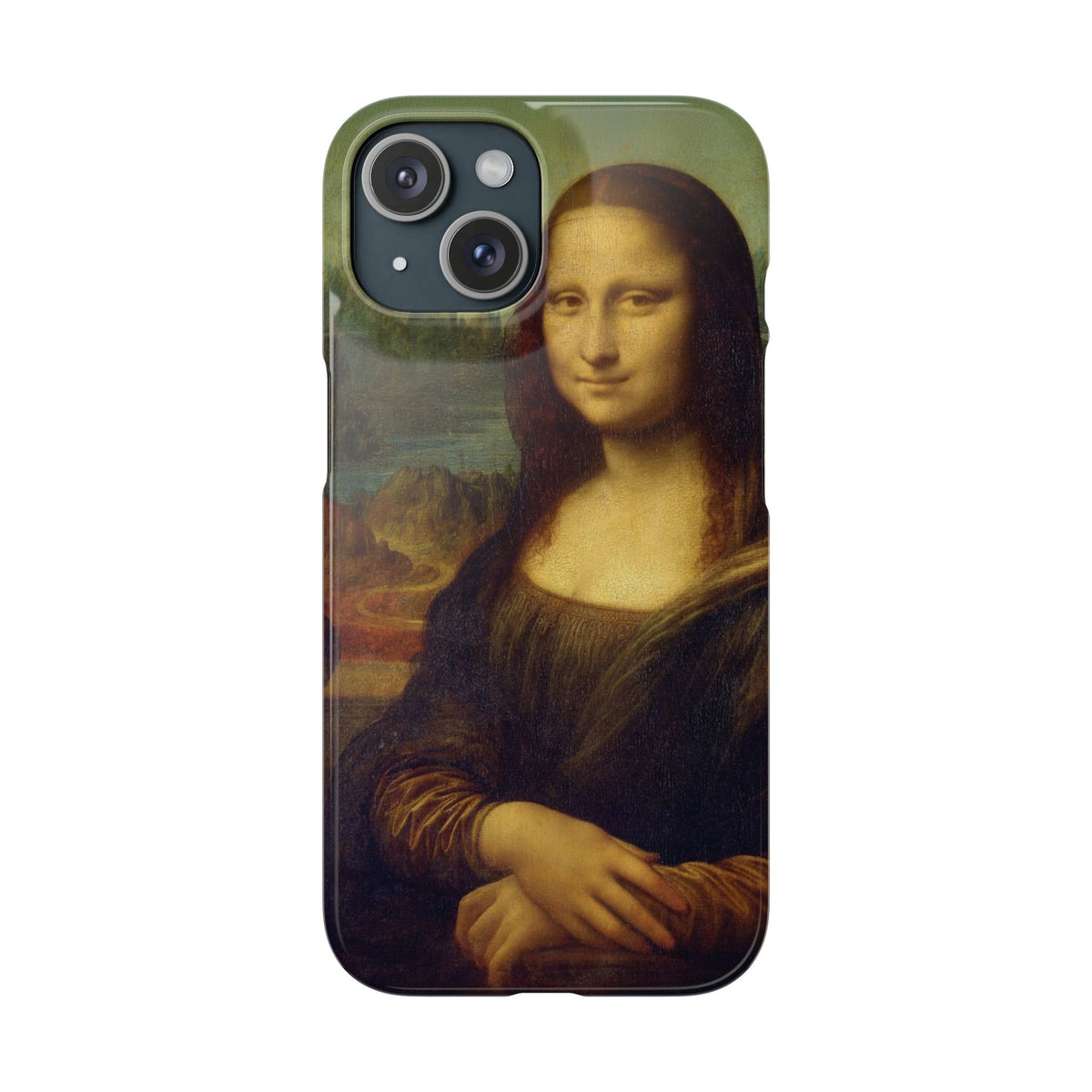 Mona Lisa by Leonardo da Vinci - iPhone Slim Case