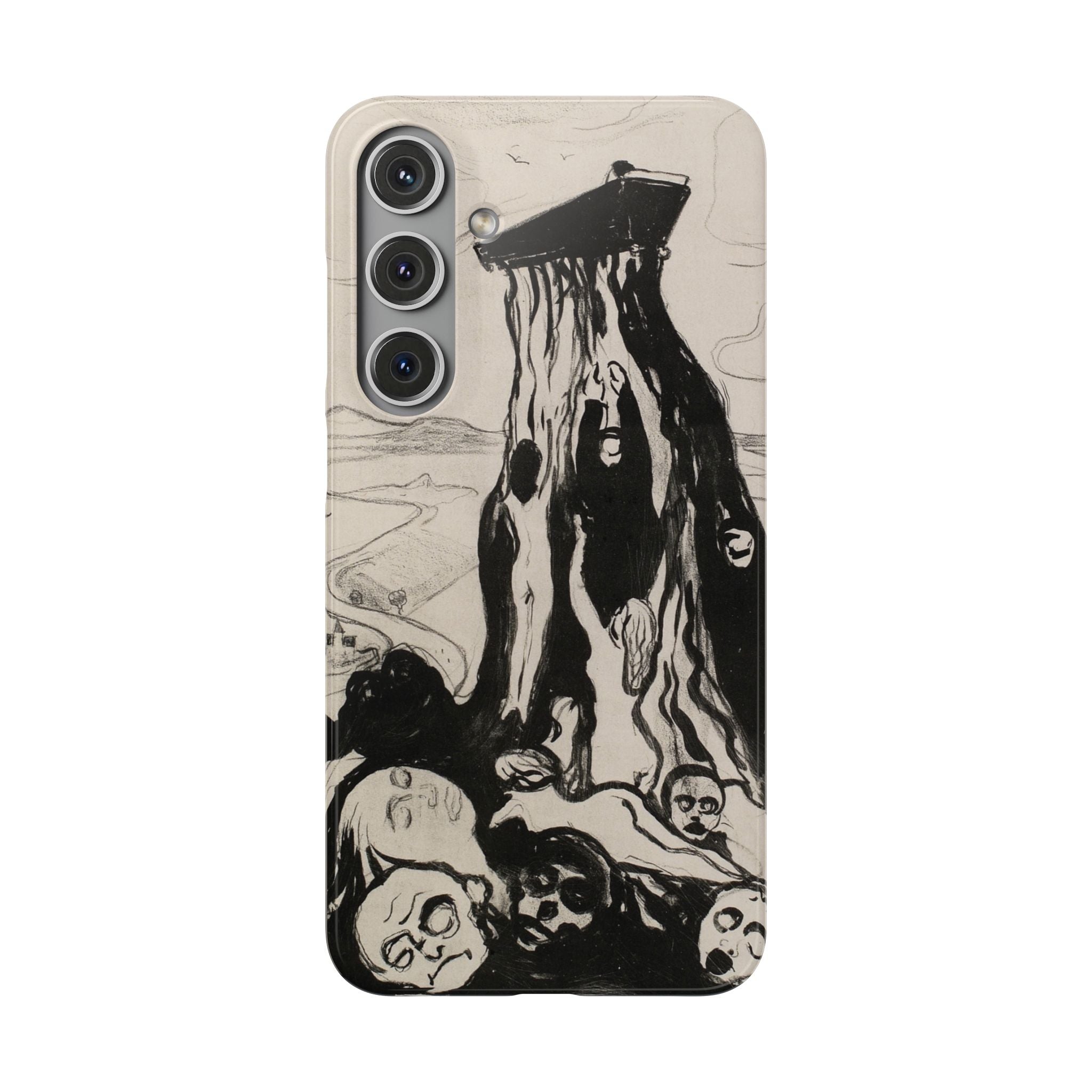 Funeral March by Edvard Munch - Samsung Slim Case