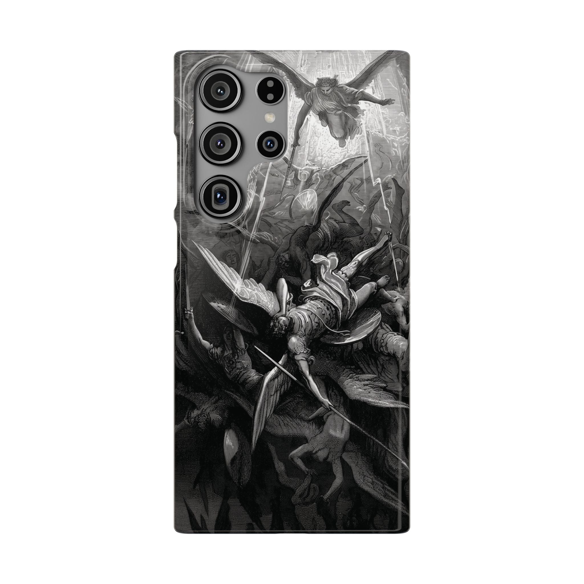 Paradise Lost |The Battle in Heaven by Gustave Doré - Samsung Slim Case