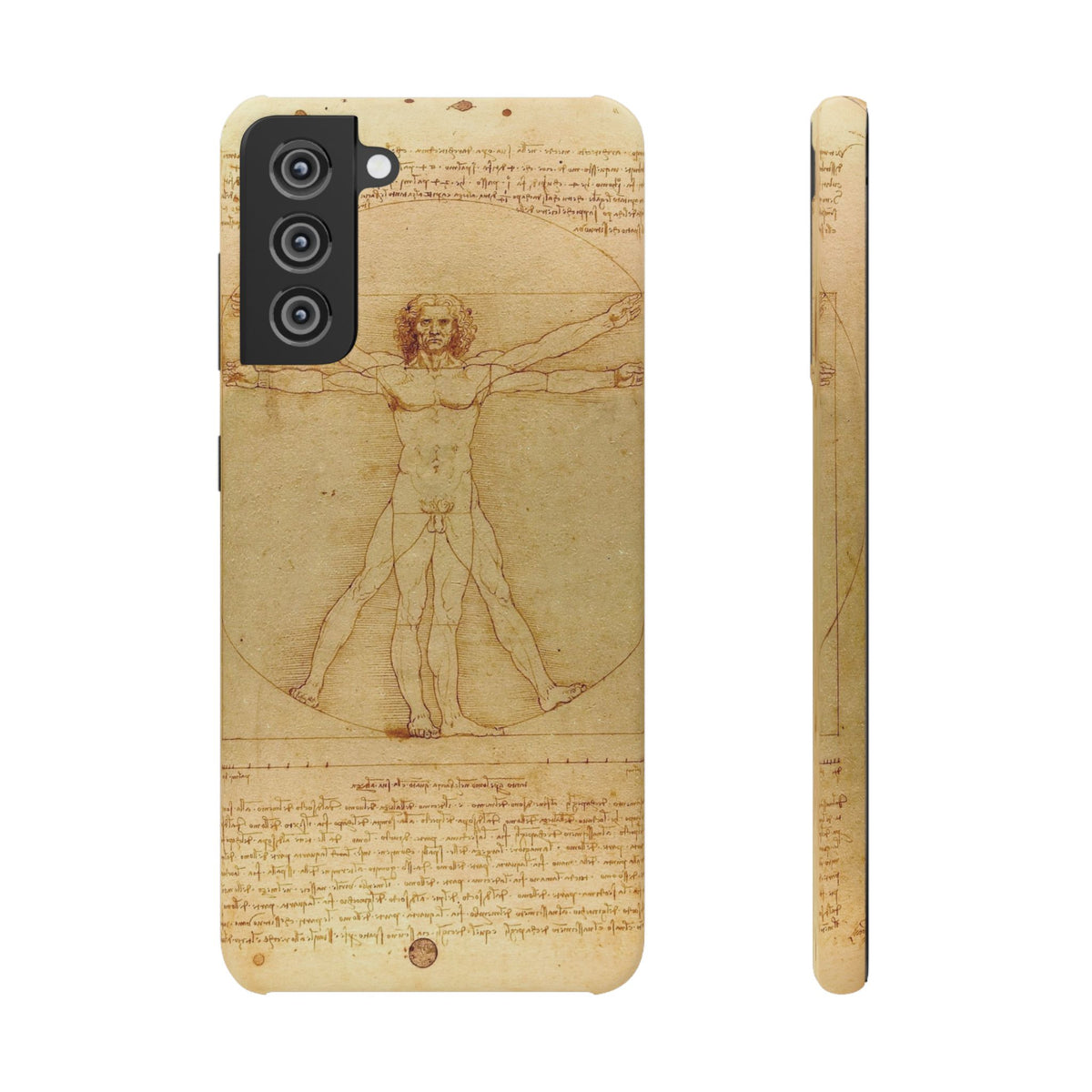 The Vitruvian Man by Leonardo da Vinci - Samsung Slim Case