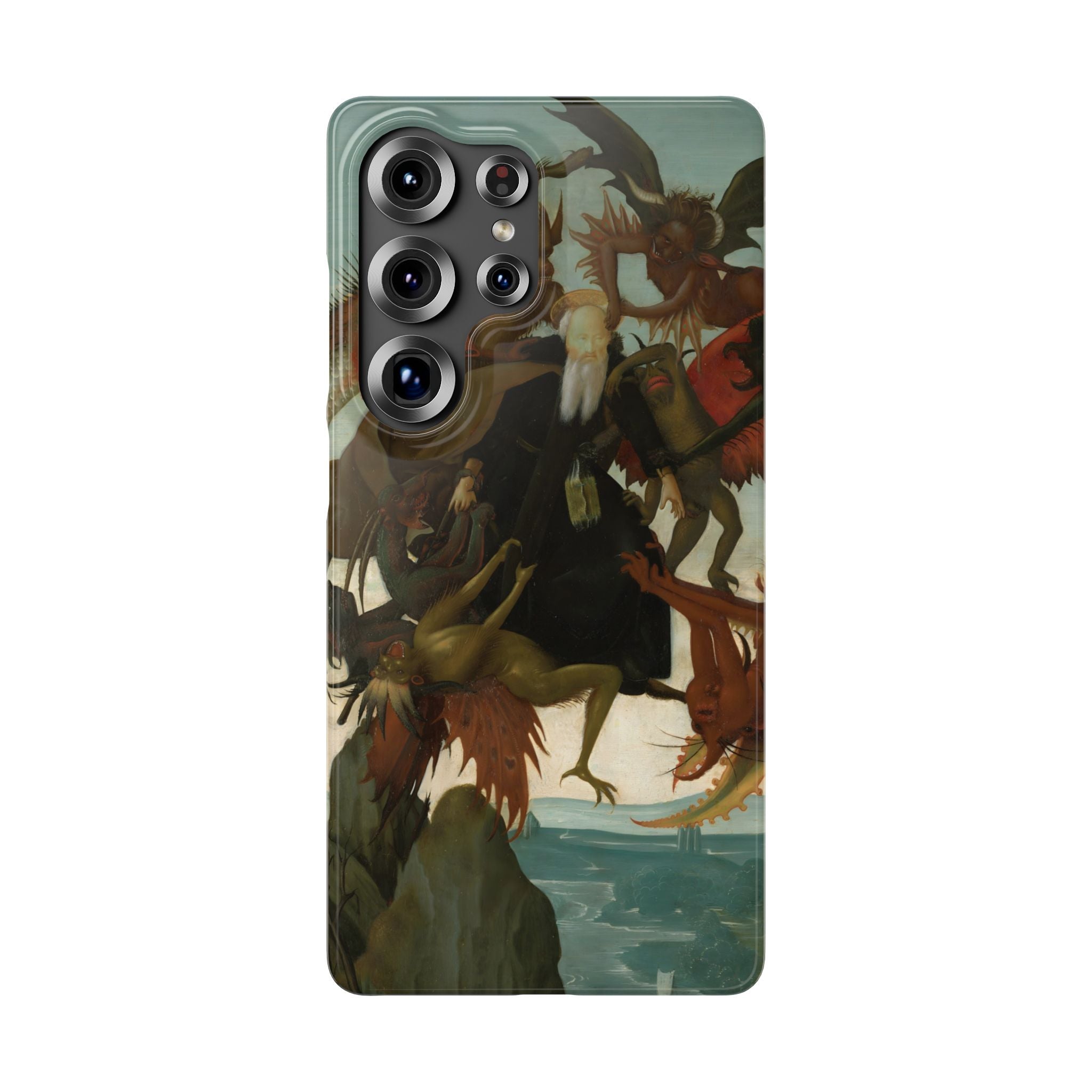 The Torment of Saint Anthony by Michelangelo - Samsung Slim Case