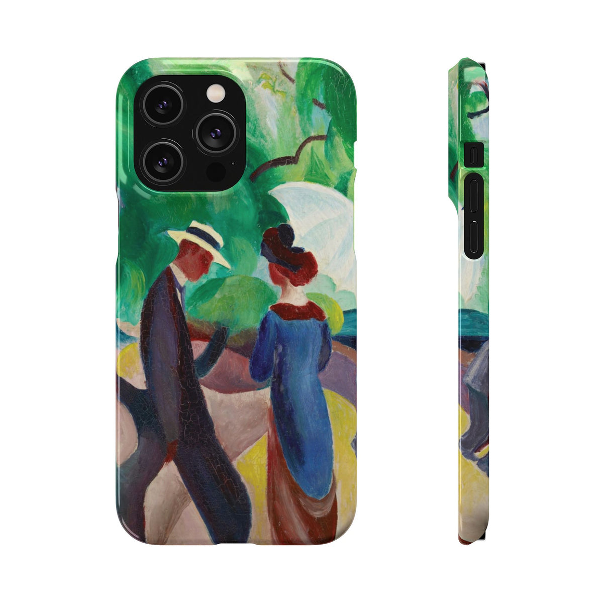 Promenade by August Macke - iPhone Slim Case