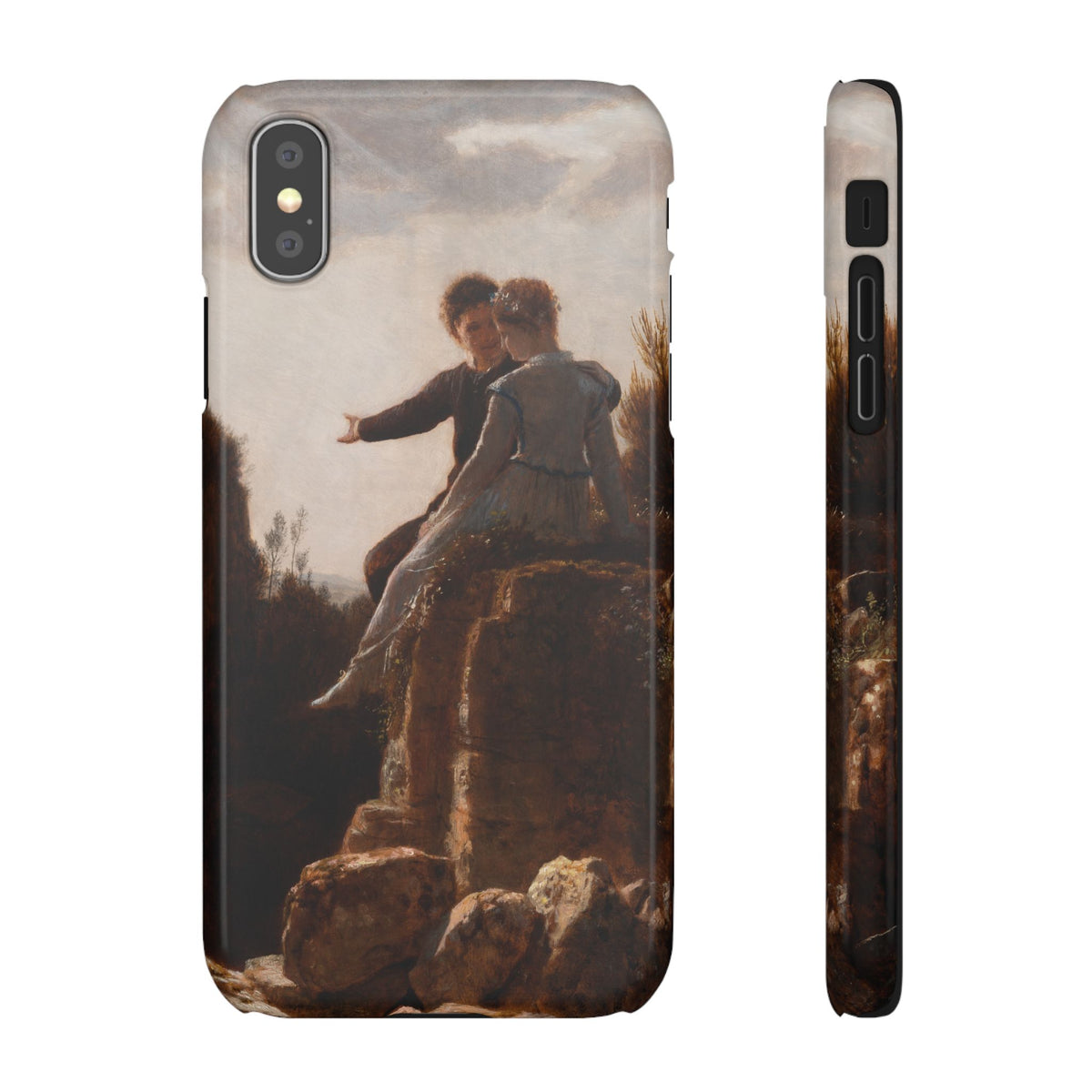 The Honeymoon by Arnold Böcklin - iPhone Slim Case
