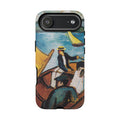 Sailing Boat on the Tegernsee by August Macke - iPhone Tough Case