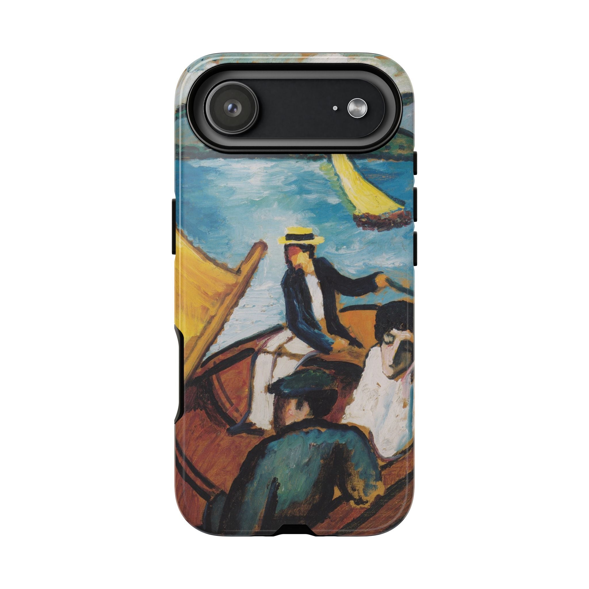 Sailing Boat on the Tegernsee by August Macke - iPhone Tough Case