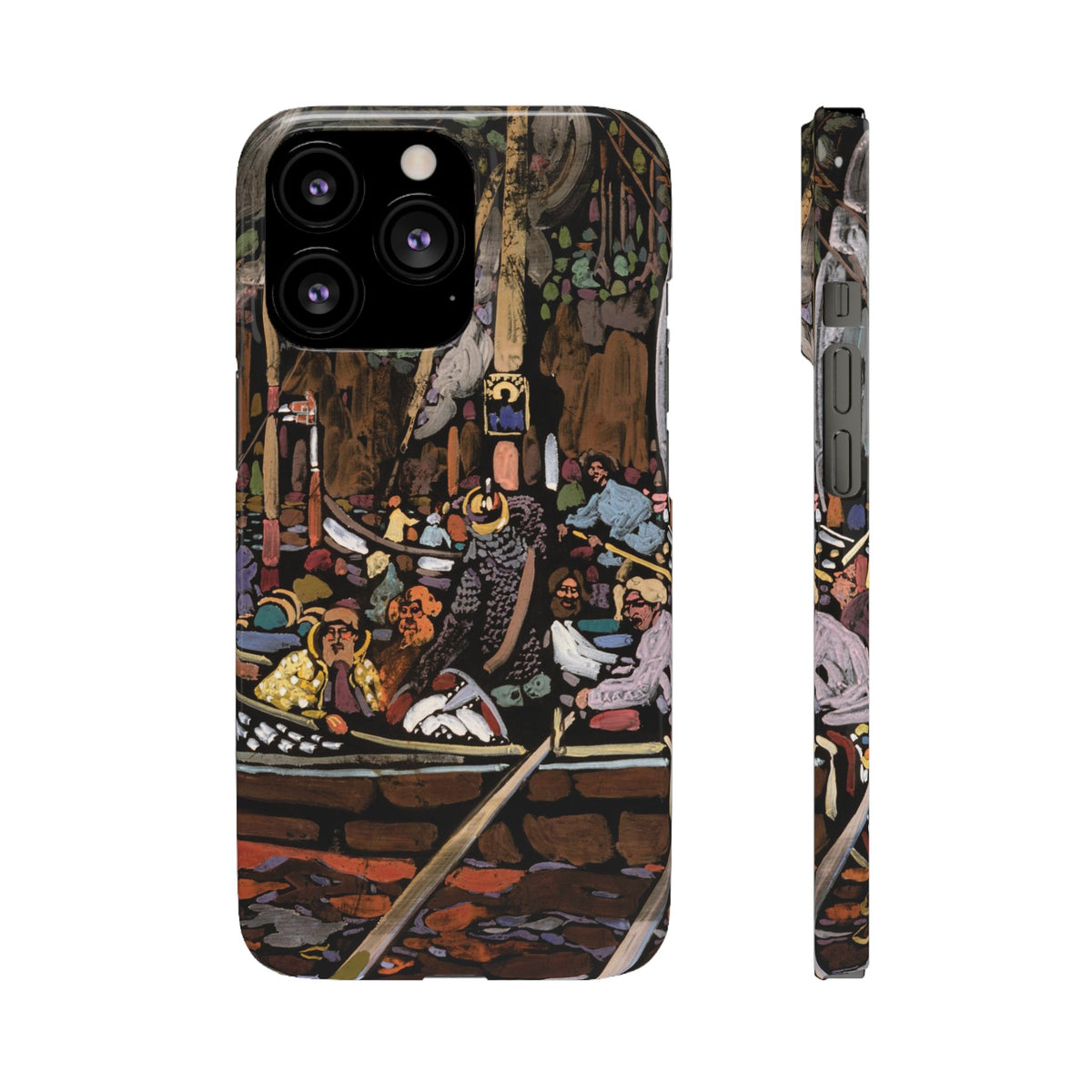 Lied (Chanson) by Vasily Kandinsky - iPhone Slim Case