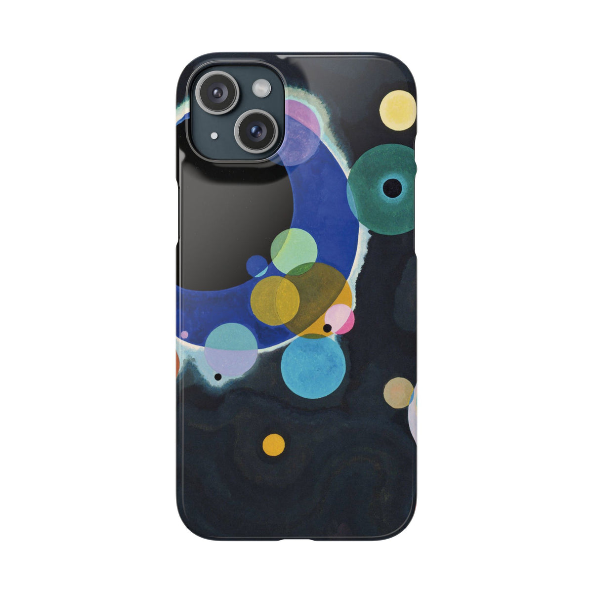 Several Circles by Vasily Kandinsky - iPhone Slim Case