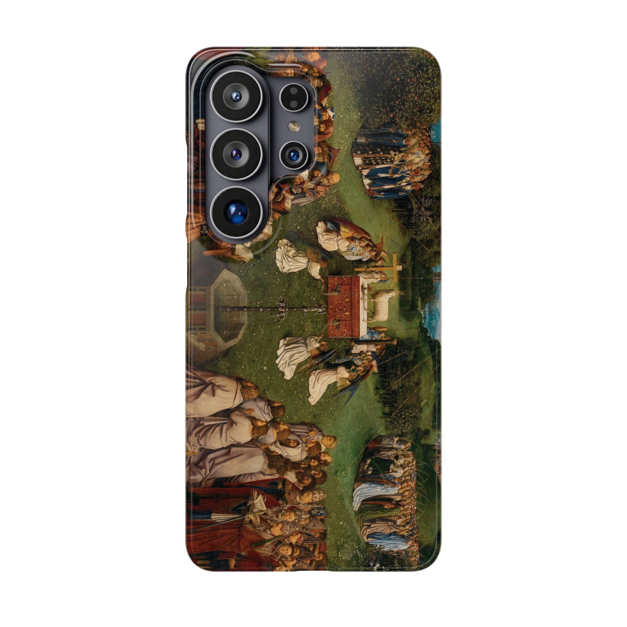 Adoration of the Lamb from the Ghent Altarpiece by Hubert van Eyck - Samsung Slim Case