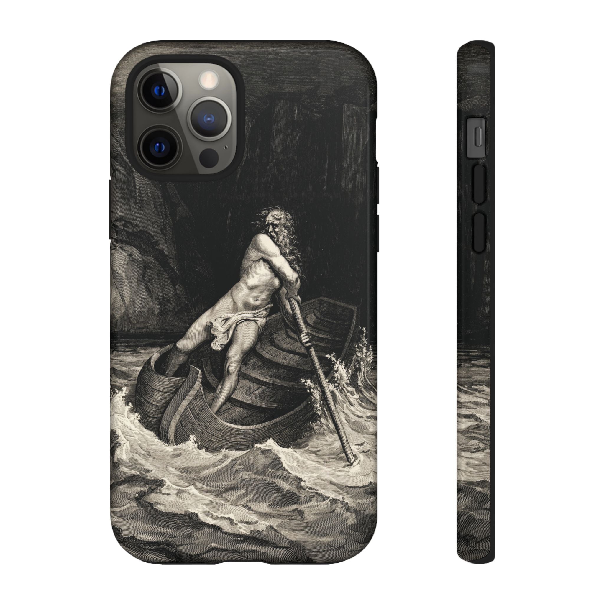 Canto III - Charon by Gustave Doré - iPhone Tough Case