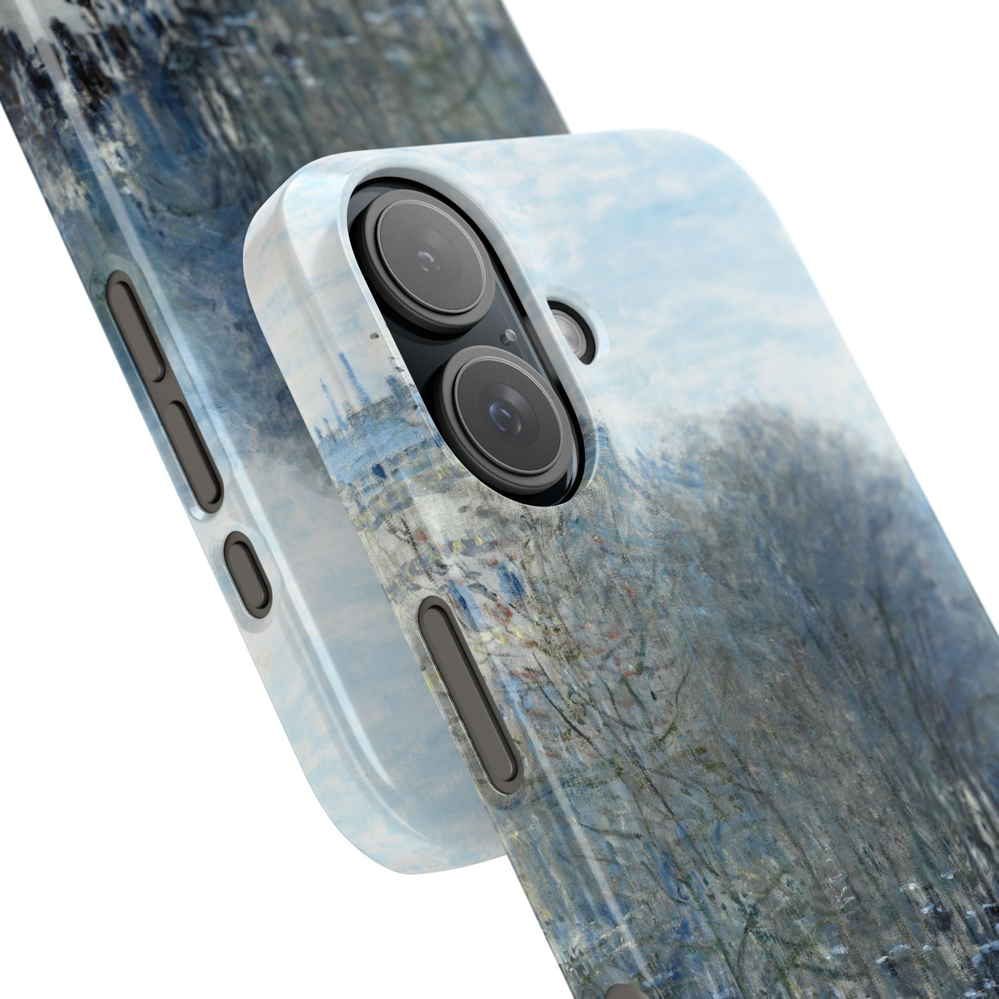 Boulevard des Capucines by Claude Monet - iPhone Slim Case