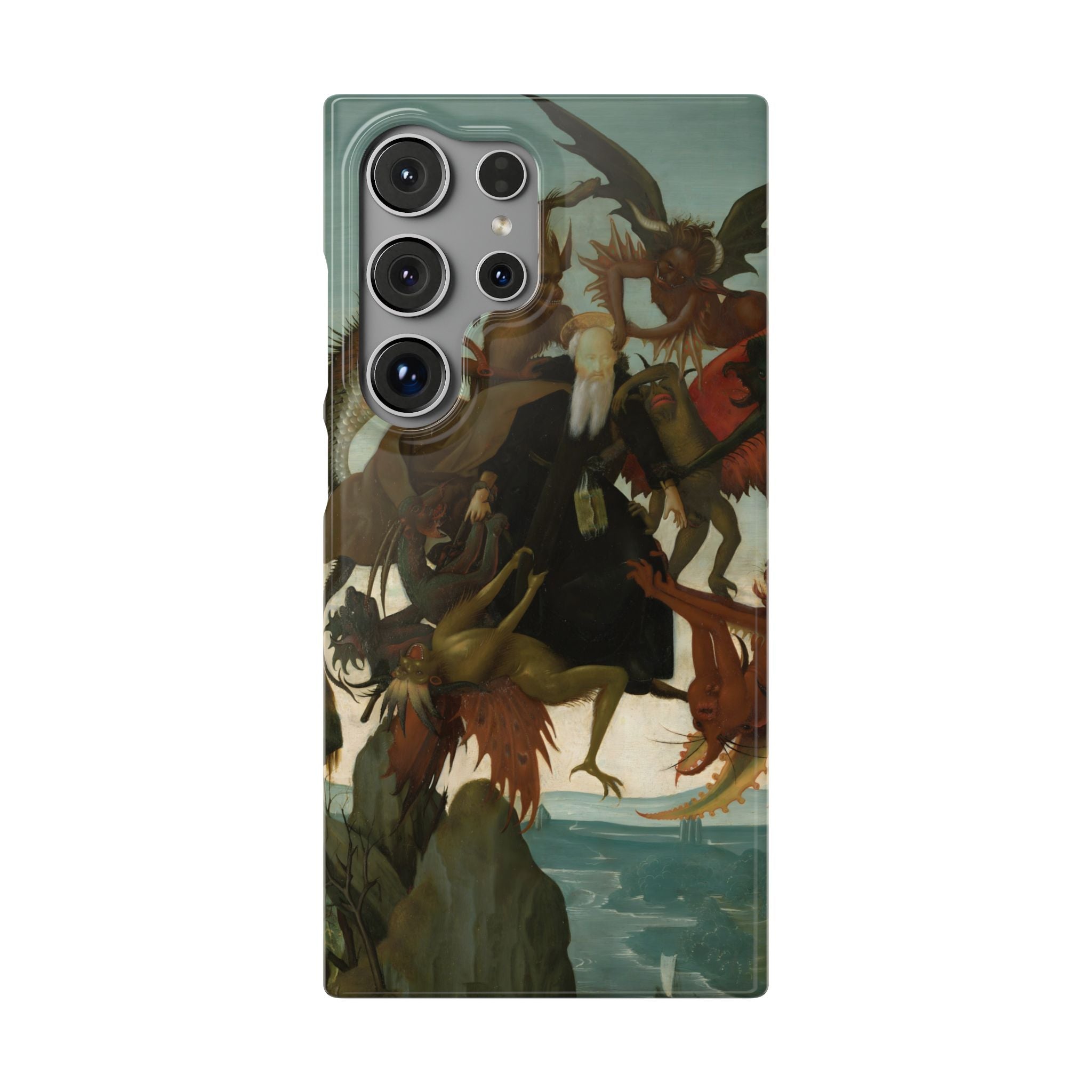 The Torment of Saint Anthony by Michelangelo Buonarroti - Samsung Slim Case