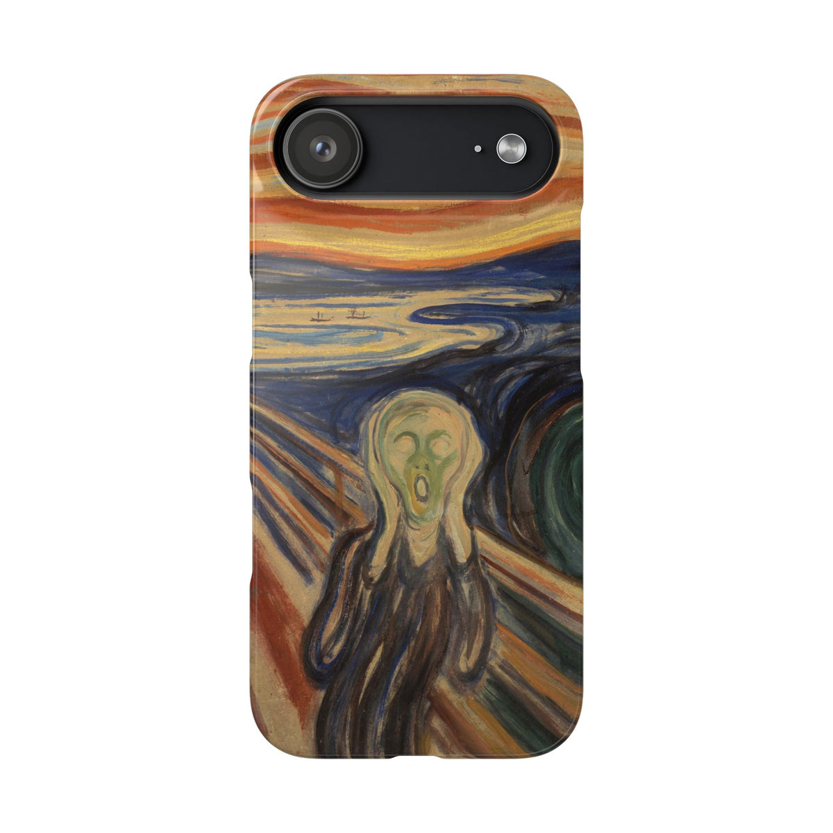 The scream by Edvard Munch - iPhone Slim Case