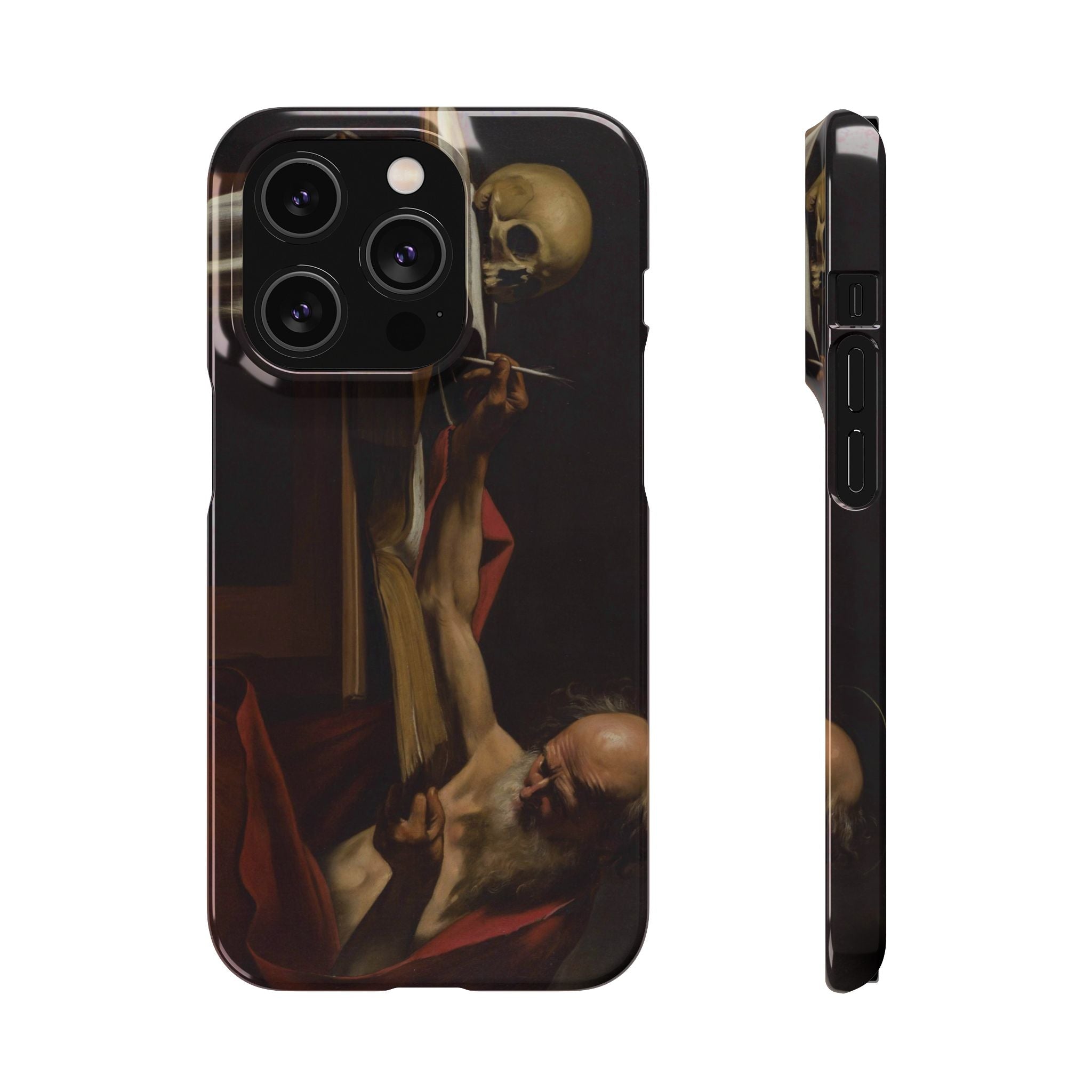 San Girolamo Scrivente by Caravaggio - iPhone Slim Case