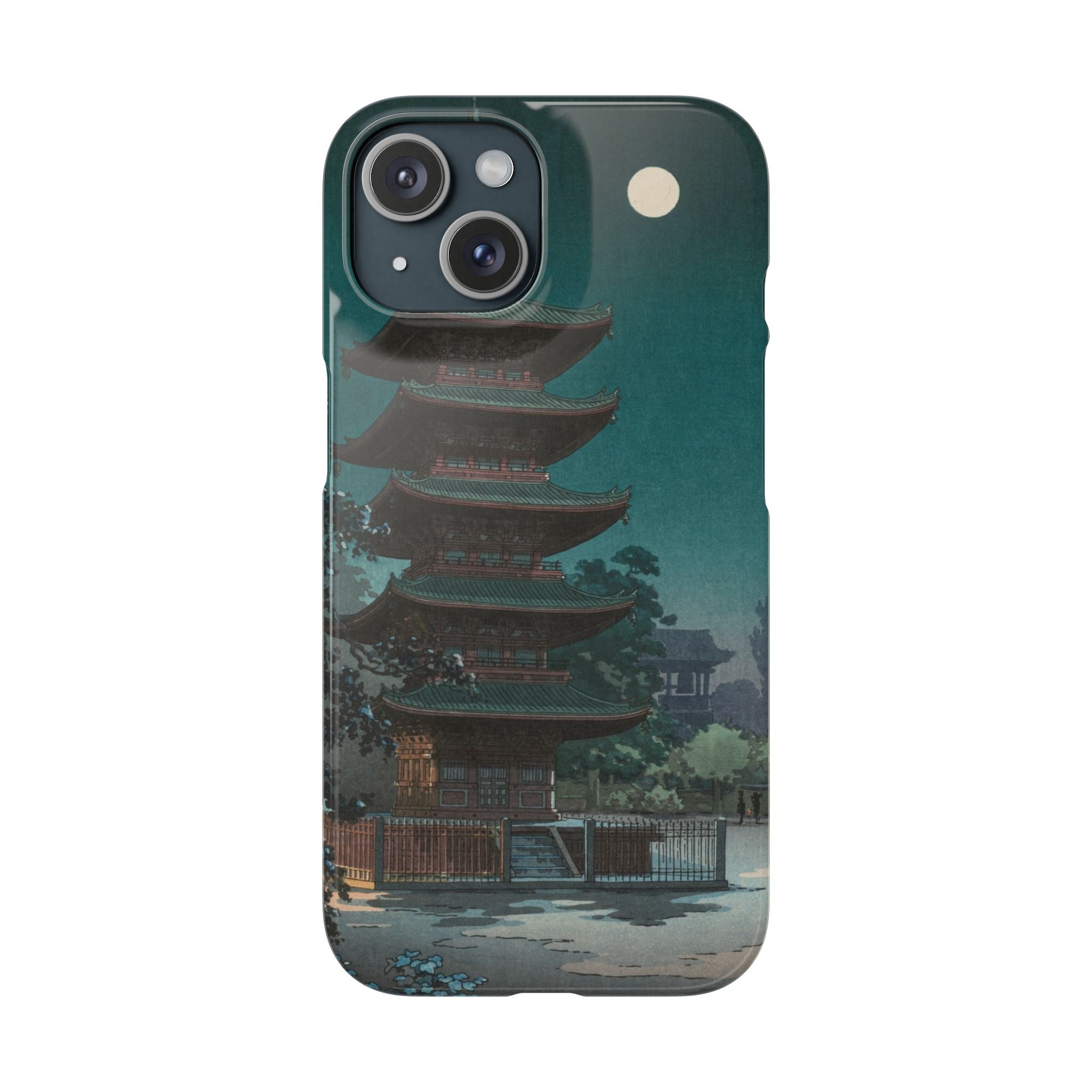 Asakusa Kinryuzan Temple by Tsuchiya Koitsu - iPhone Slim Case