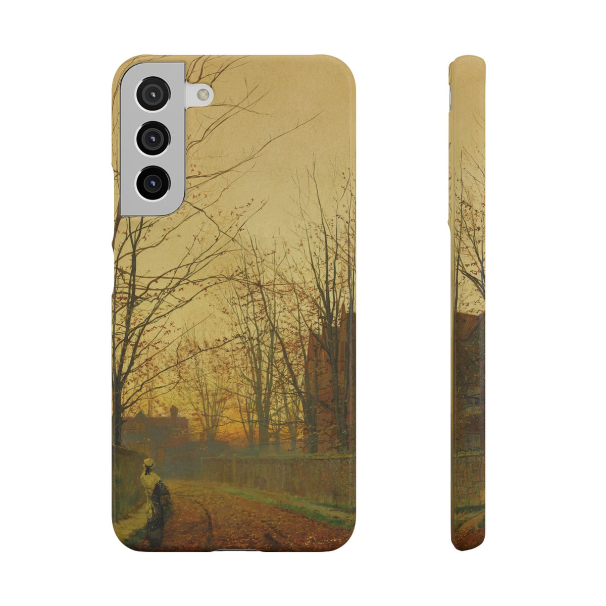 Late October 1882 by John Atkinson Grimshaw- Samsung Slim Case