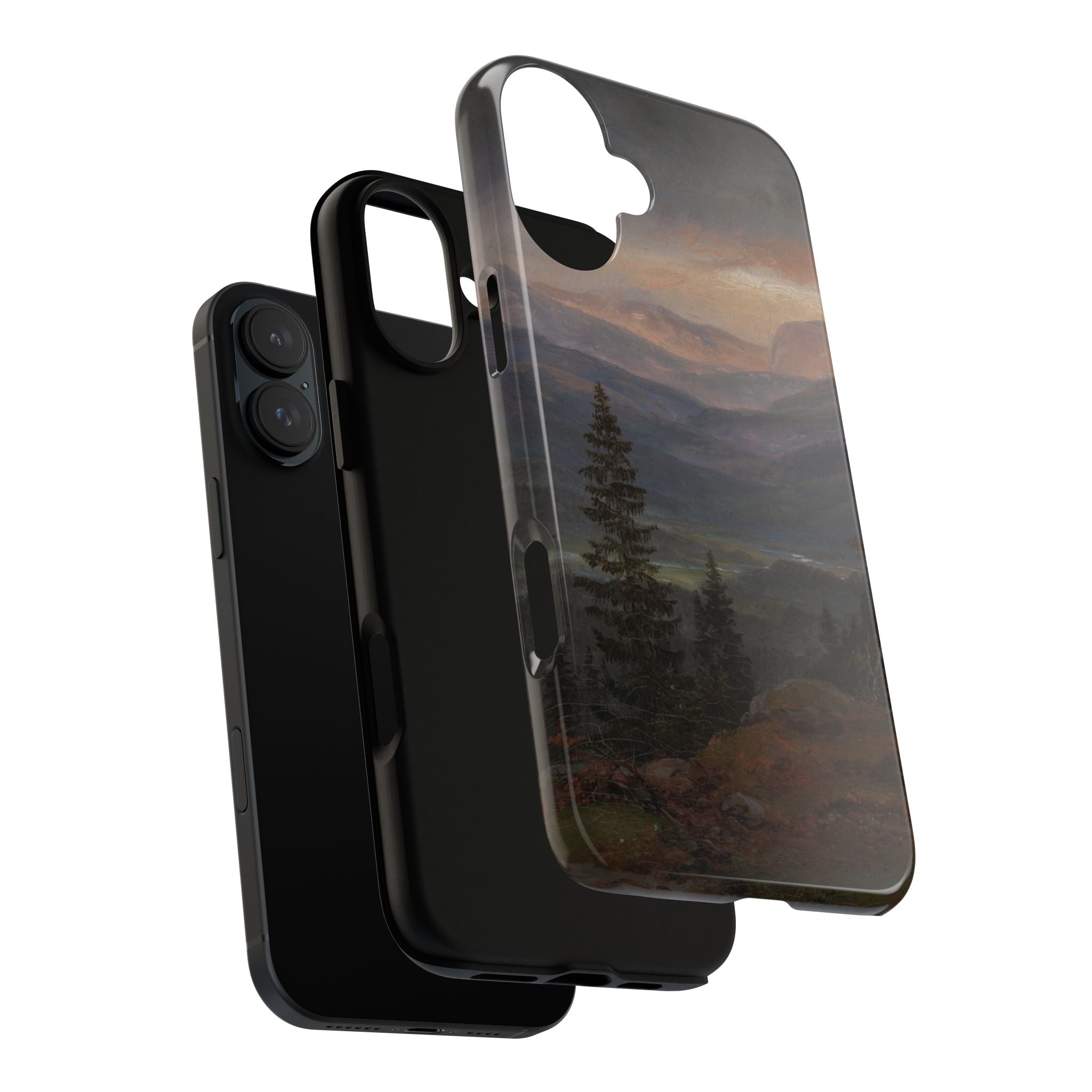View over Hallingdal by Johan Dahl - iPhone Tough Case