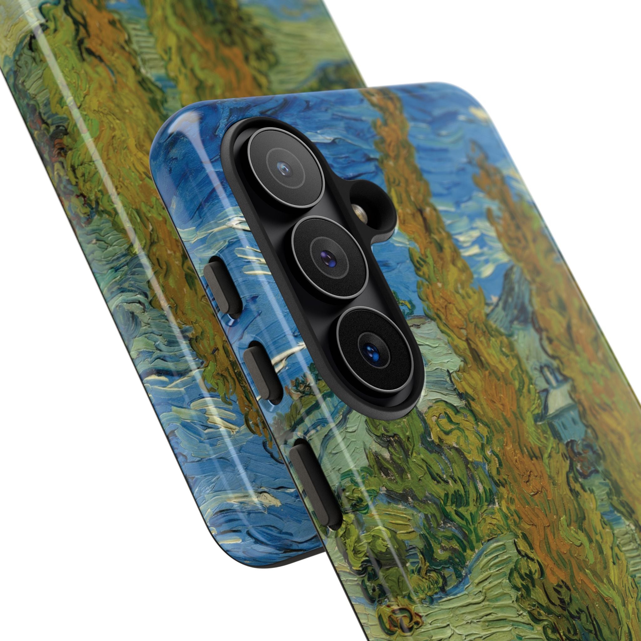 Two Poplars in the Alpilles near Saint-Rémy by Vincent van Gogh - Samsung Tough Case