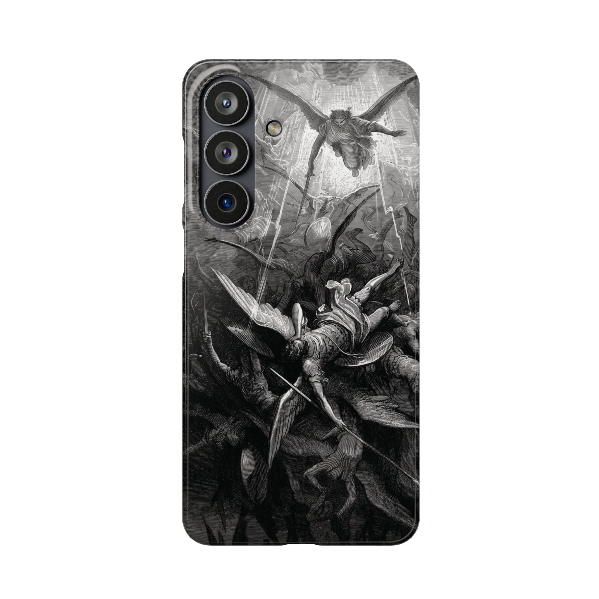 Paradise Lost |The Battle in Heaven by Gustave Doré - Samsung Slim Case