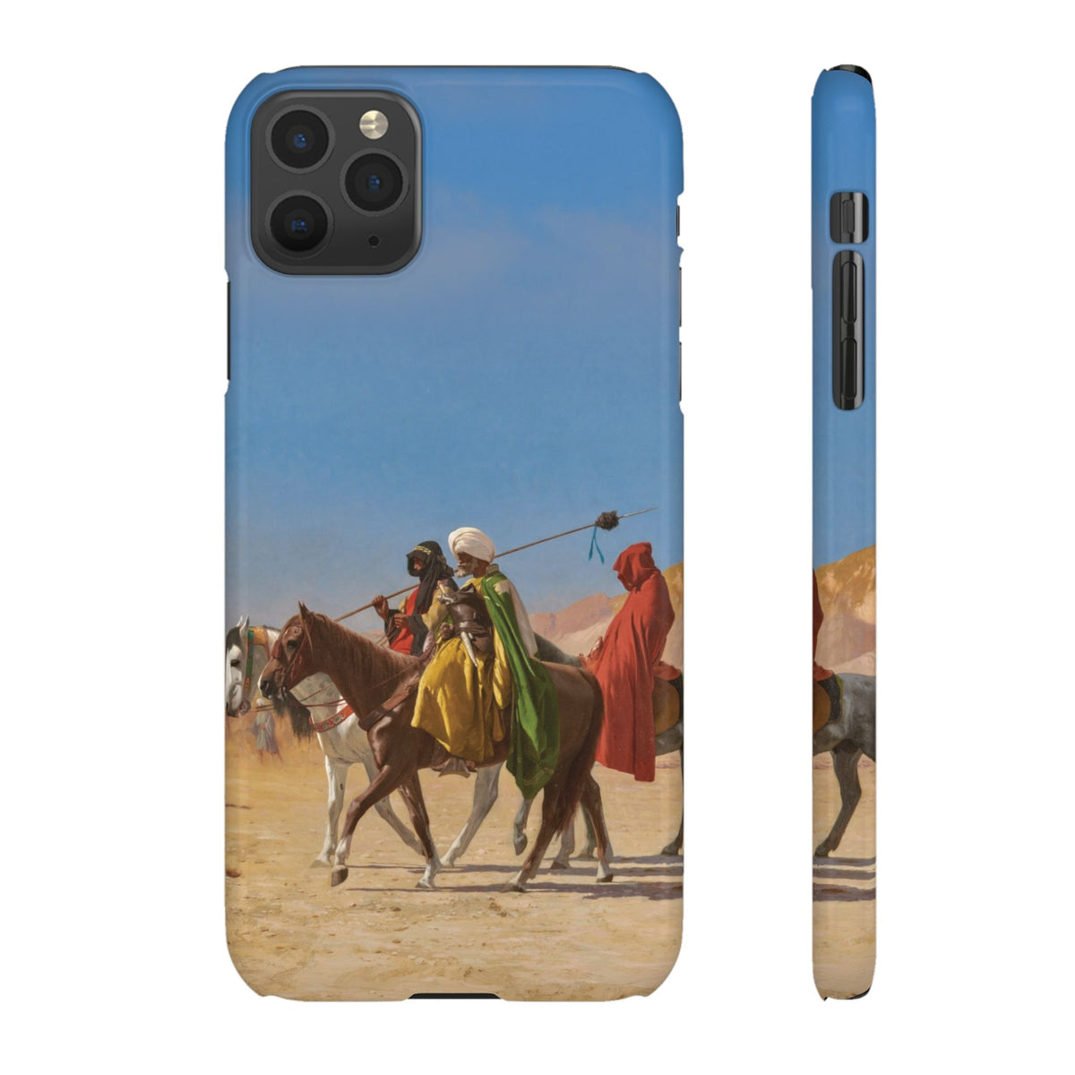 Riders Crossing The Desert by Jean-Leon Gerome - iPhone Slim Case