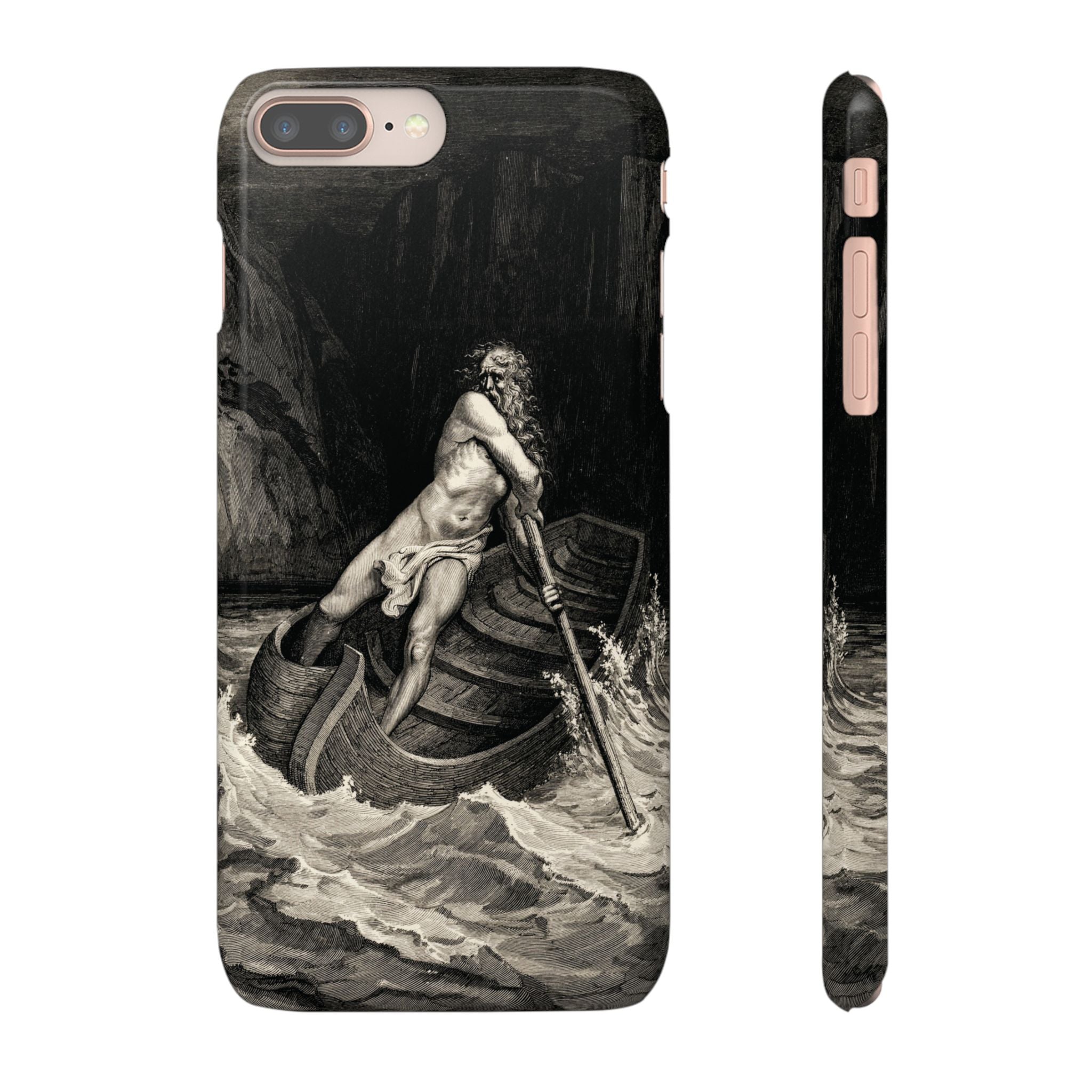 Canto III - Charon by Gustave Doré - iPhone Slim Case