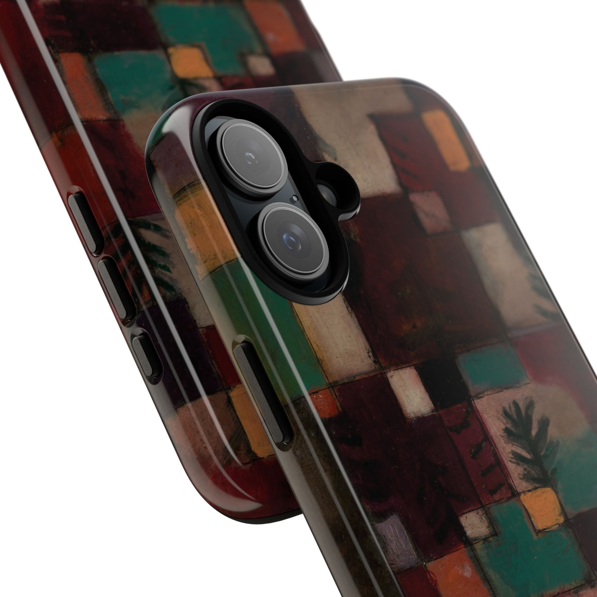 Redgreen and Violet-Yellow Rhythms by Paul Klee - iPhone Tough Case