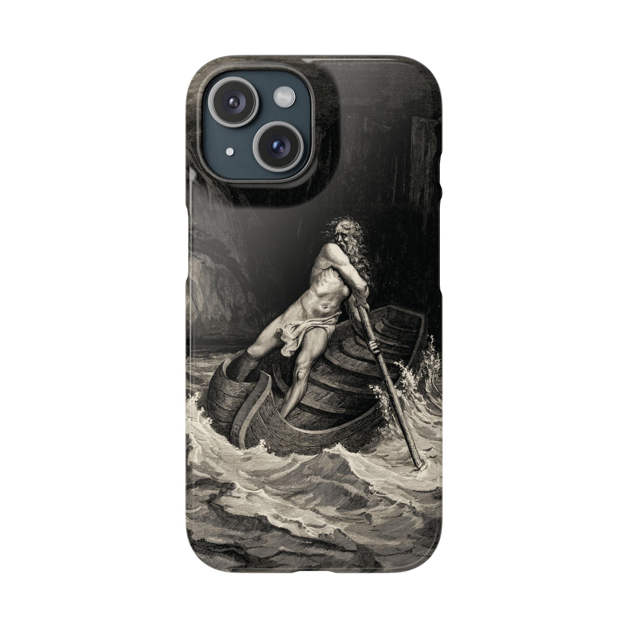 Canto III - Charon by Gustave Doré - iPhone Slim Case