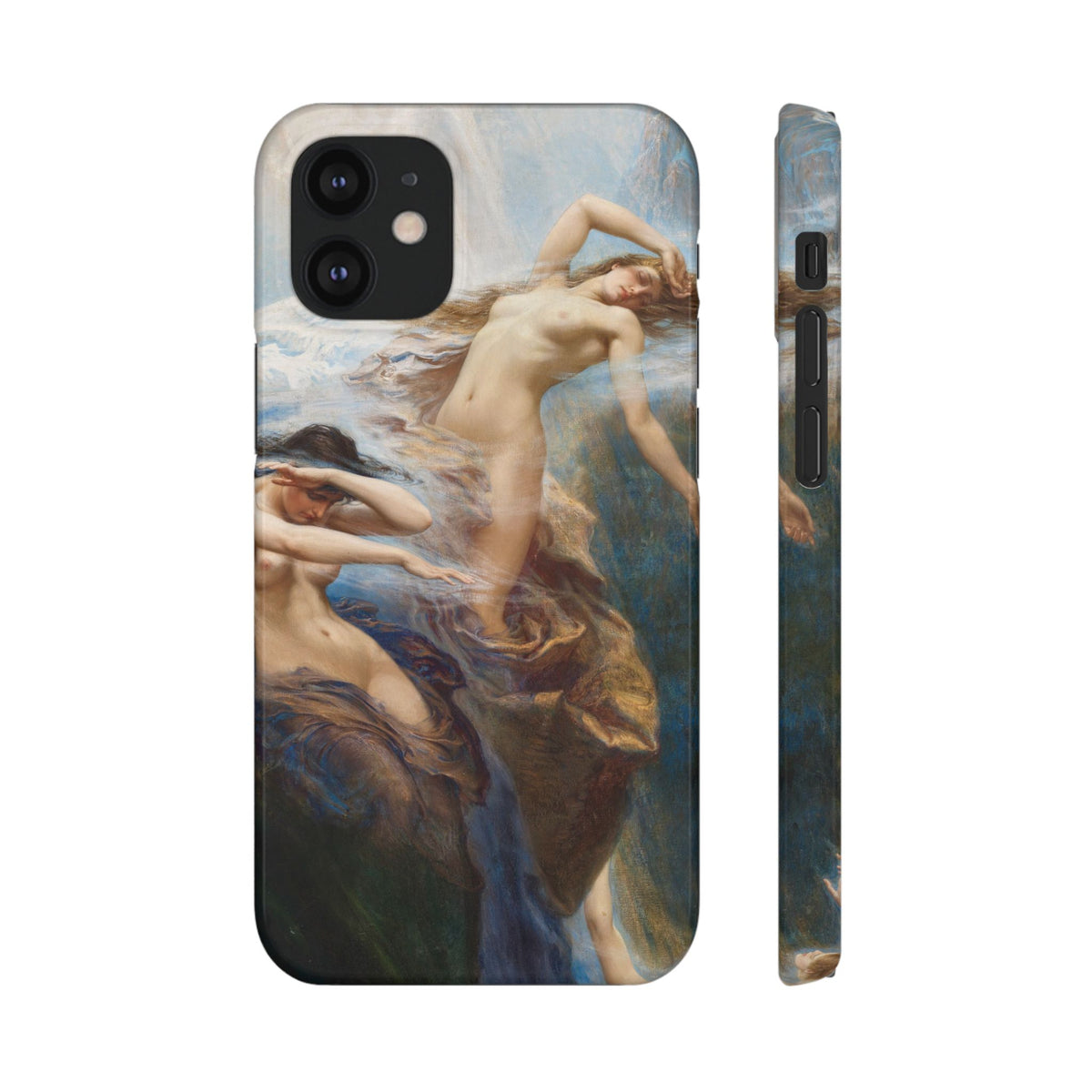 The Mountain Mists by Herbert James Draper - iPhone Slim Case