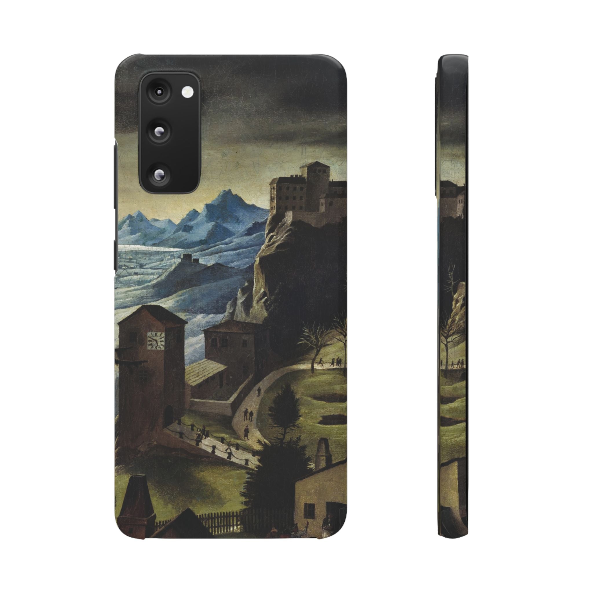 Landschaft mit Burg by Franz Sedlacek - Samsung Slim Case
