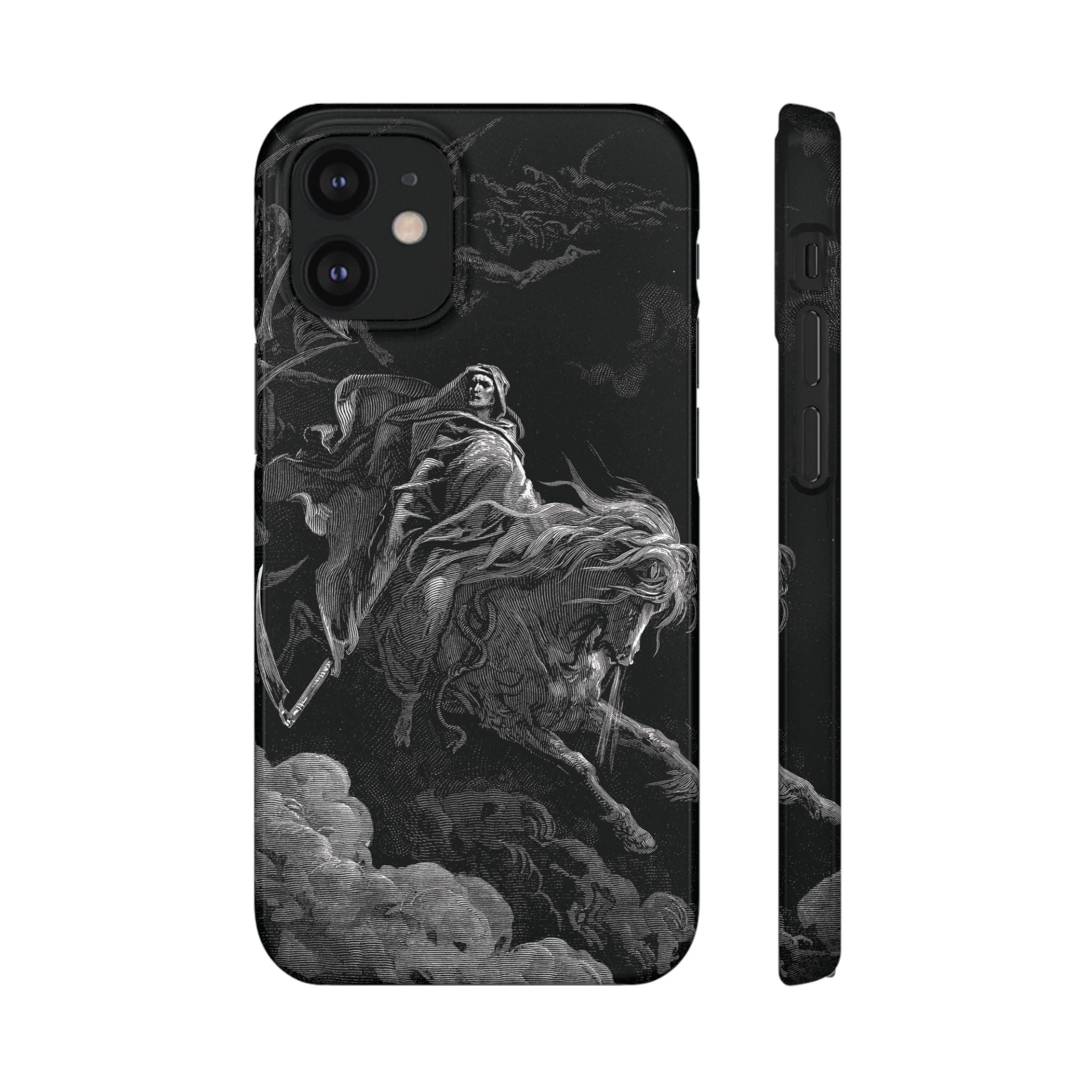 Death on the Pale Horse by Gustave Dore - iPhone Slim Case