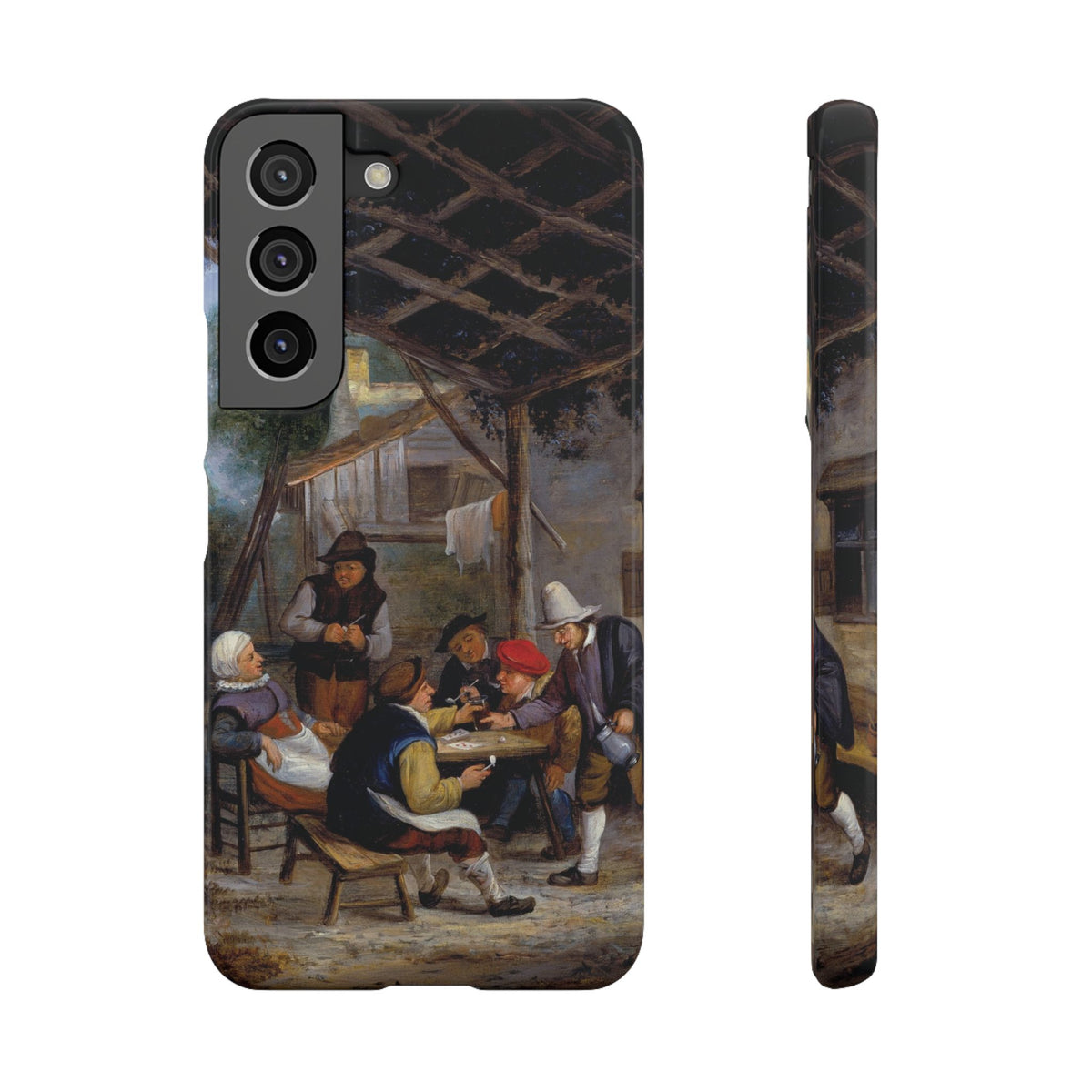 Peasants Drinking by Adriaen van Ostade - Samsung Slim Case