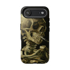Scheletro con sigaretta di Van Gogh - Custodia protettiva per iPhone
