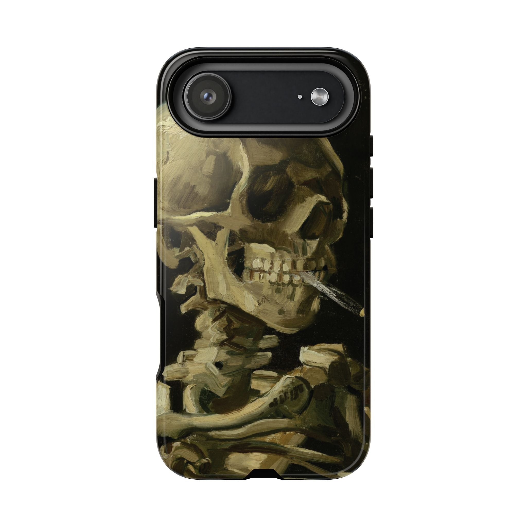 Scheletro con sigaretta di Van Gogh - Custodia protettiva per iPhone