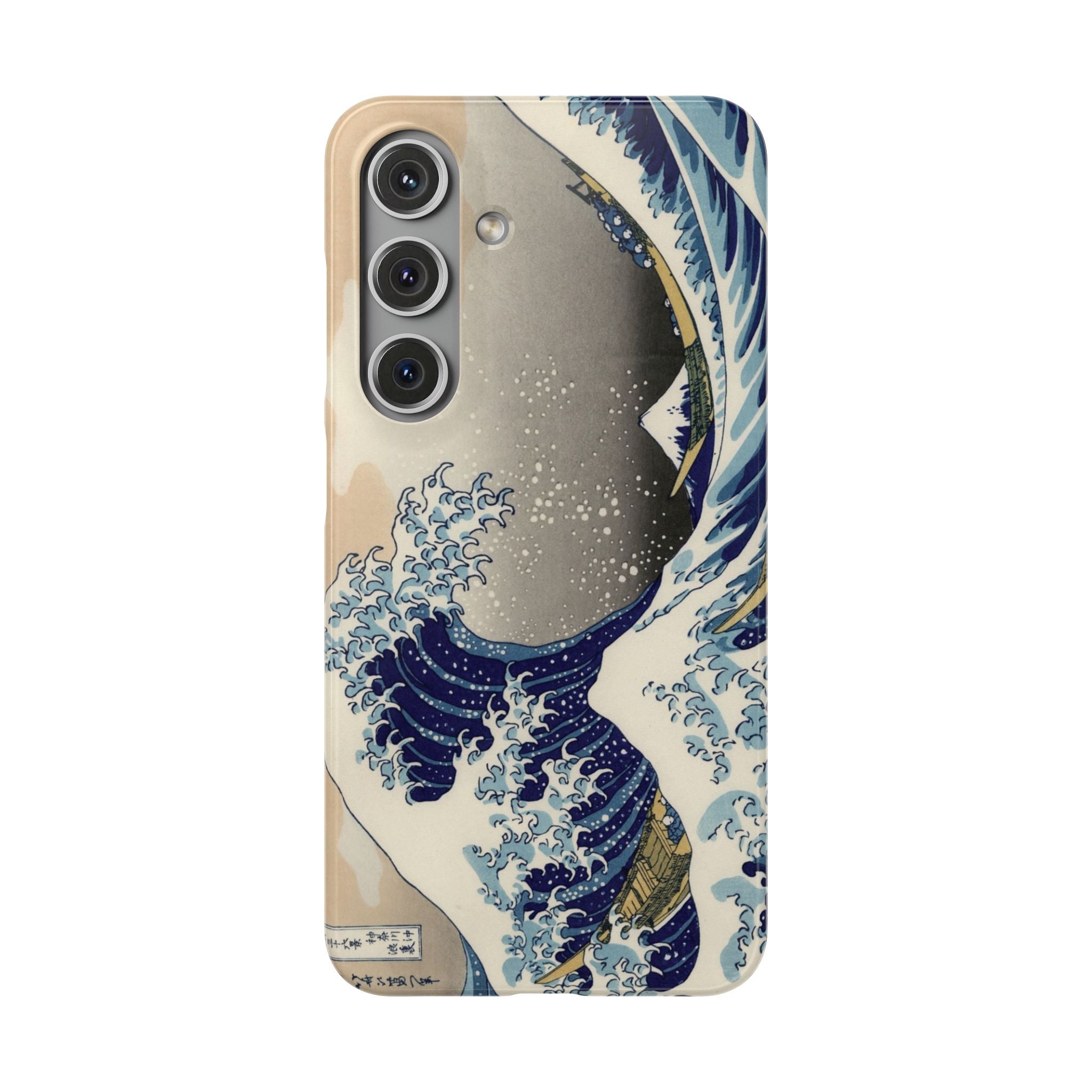 The Great Wave off Kanagawa by Hokusai - Samsung Slim Case