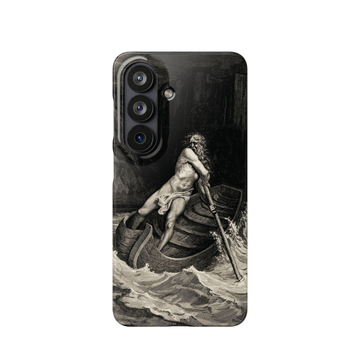 Canto III – Charon by Gustave Doré - Samsung Slim Case