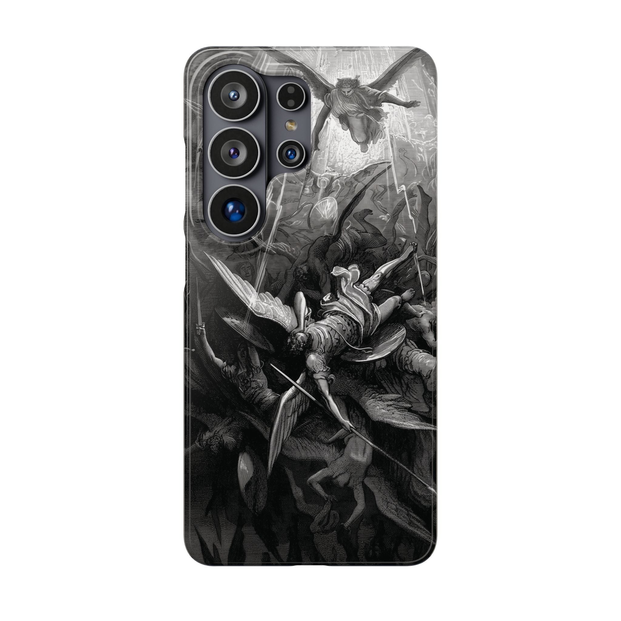 Paradise Lost |The Battle in Heaven by Gustave Doré - Samsung Slim Case