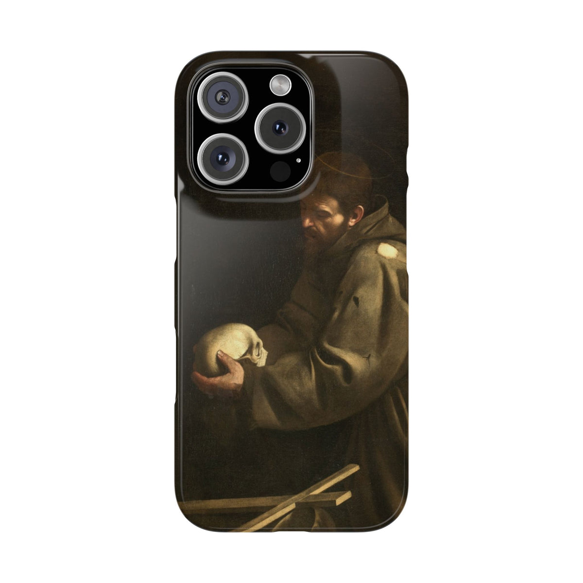 San Francesco in meditazione by Caravaggio - iPhone Slim Case